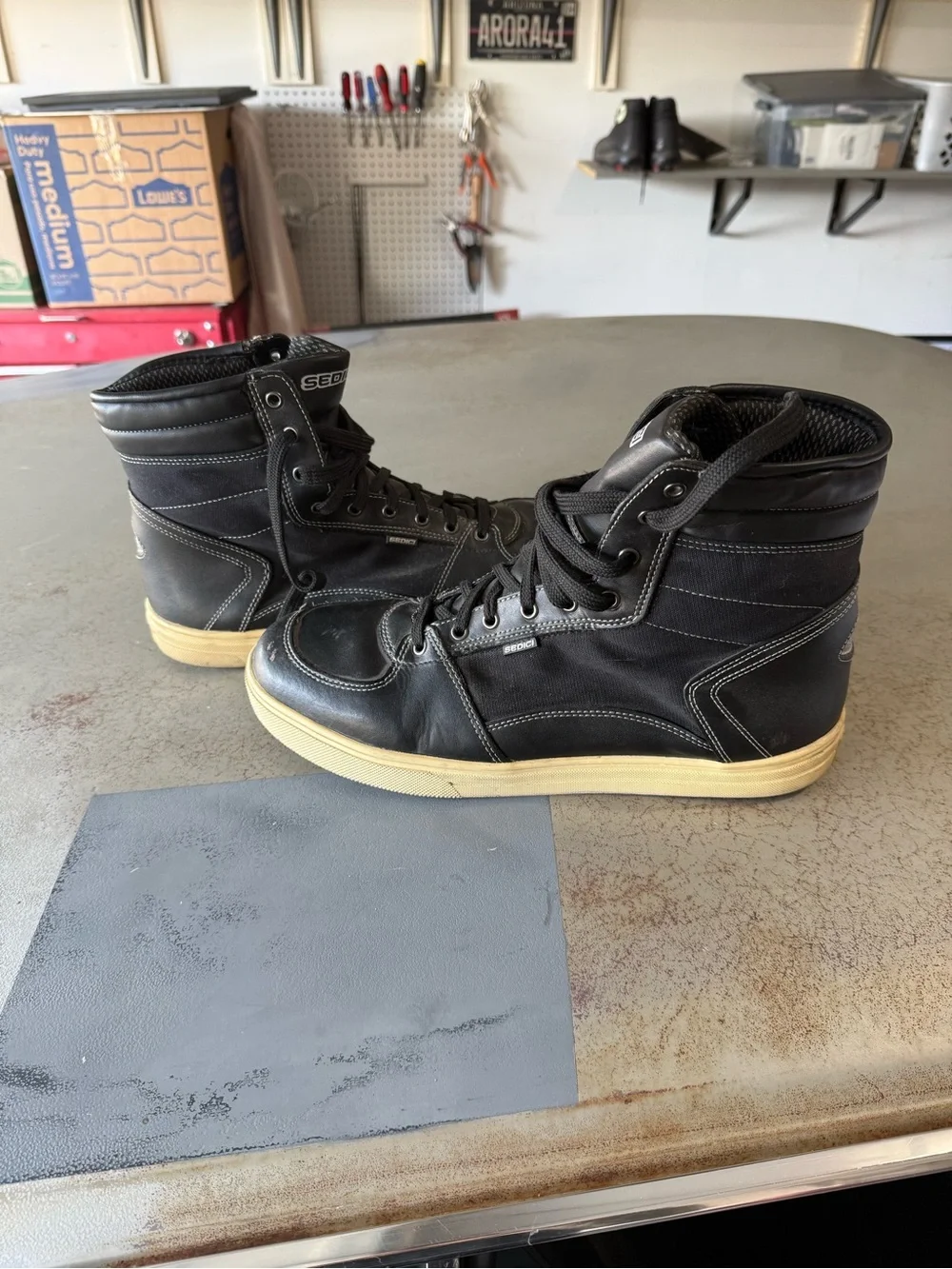 Mens Sedici motorcycle boots